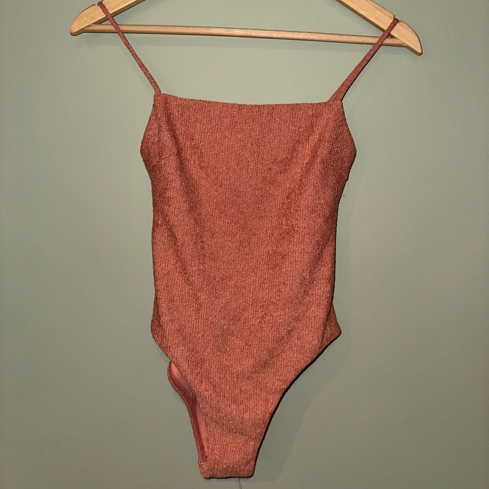 Rust Orange Women’s One Piece Swimsuit